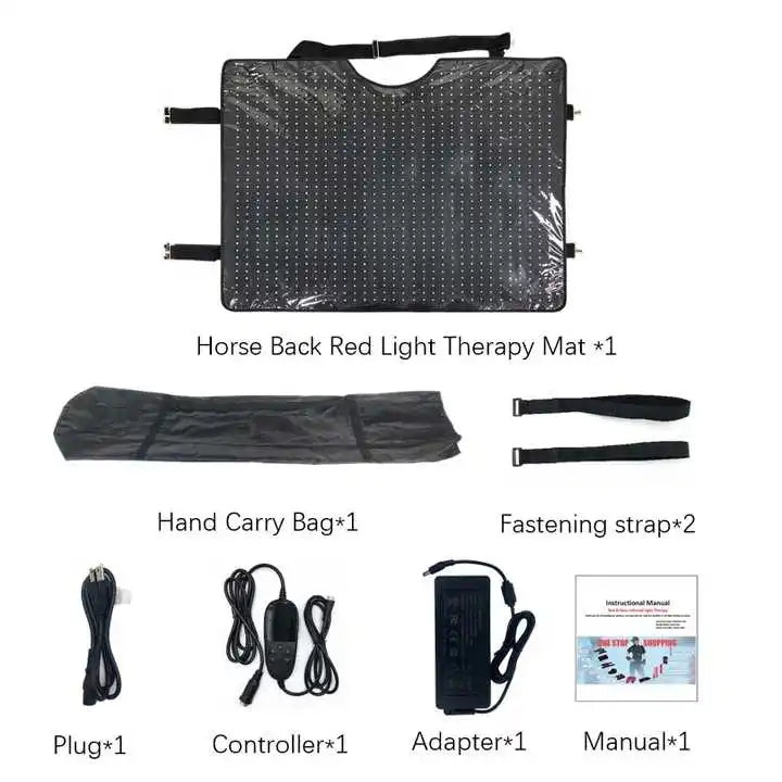 Solaura Equine Therapy Blanket — Red Light Therapy for Horses